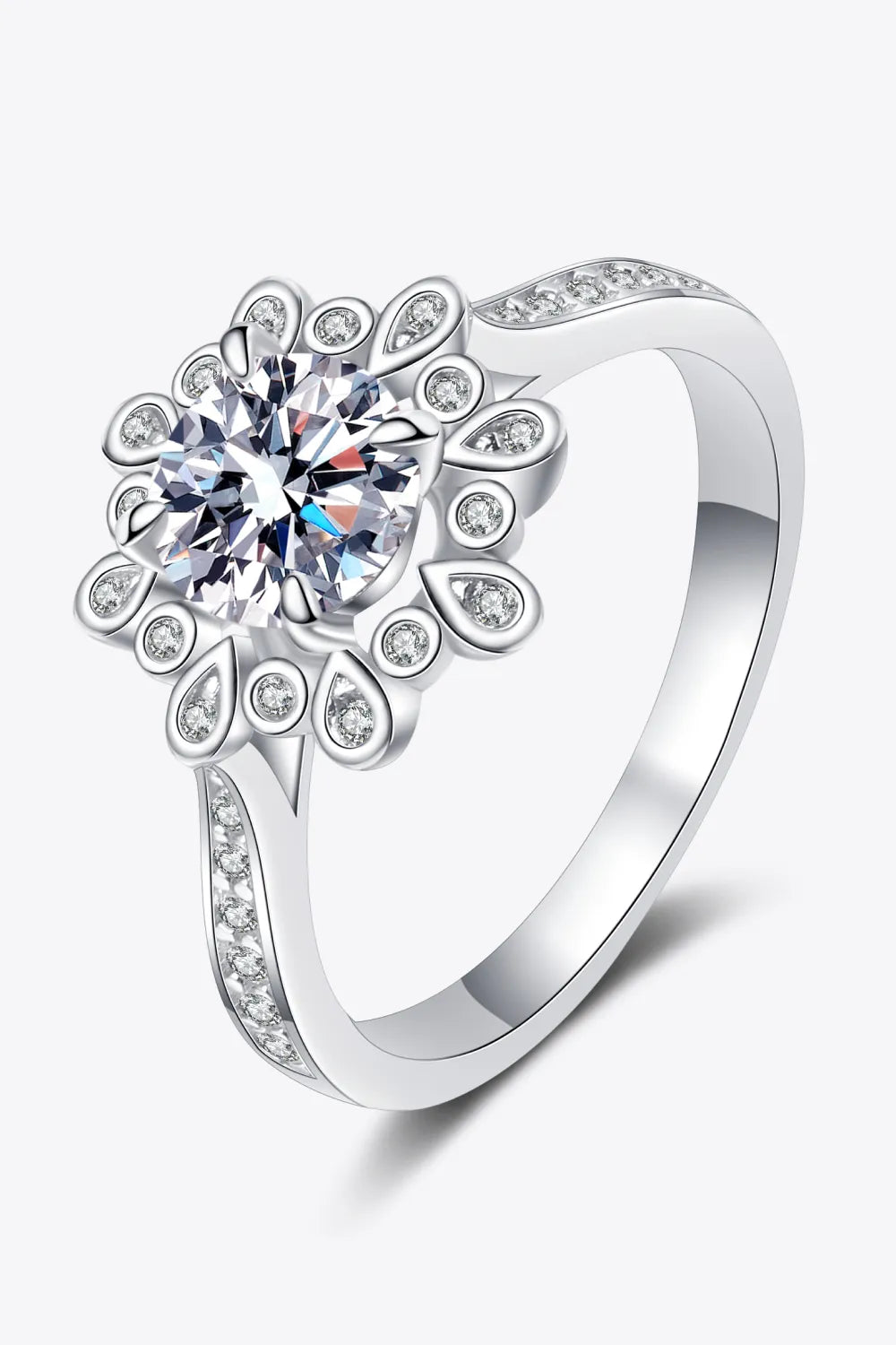 Moissanite Rings
